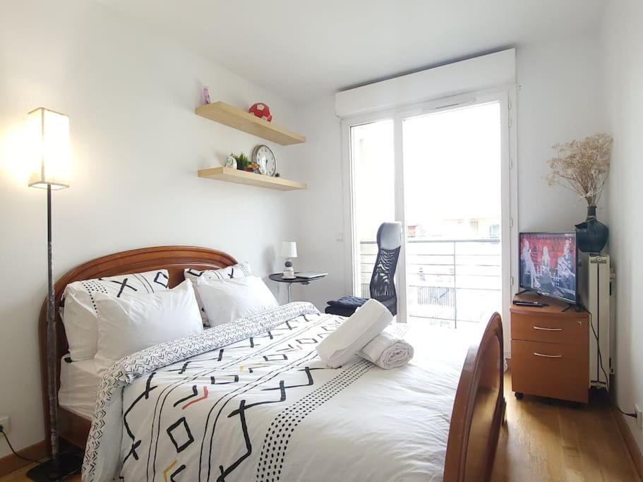 Cozy Haven Near Paris La Defense Grande Arche Apartment Courbevoie Exterior foto